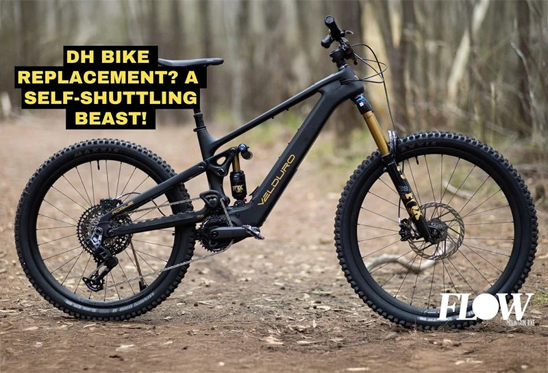Flow Mountain Bike Reviews the Velduro Rogue eMTB
