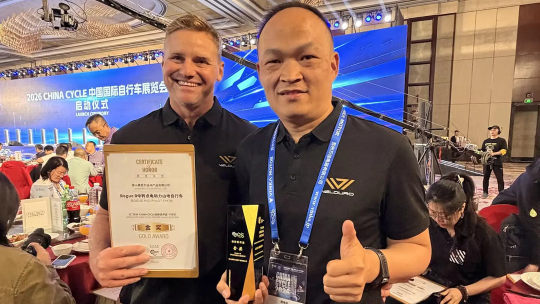The Velduro Rogue wins gold at China Cycle 2026